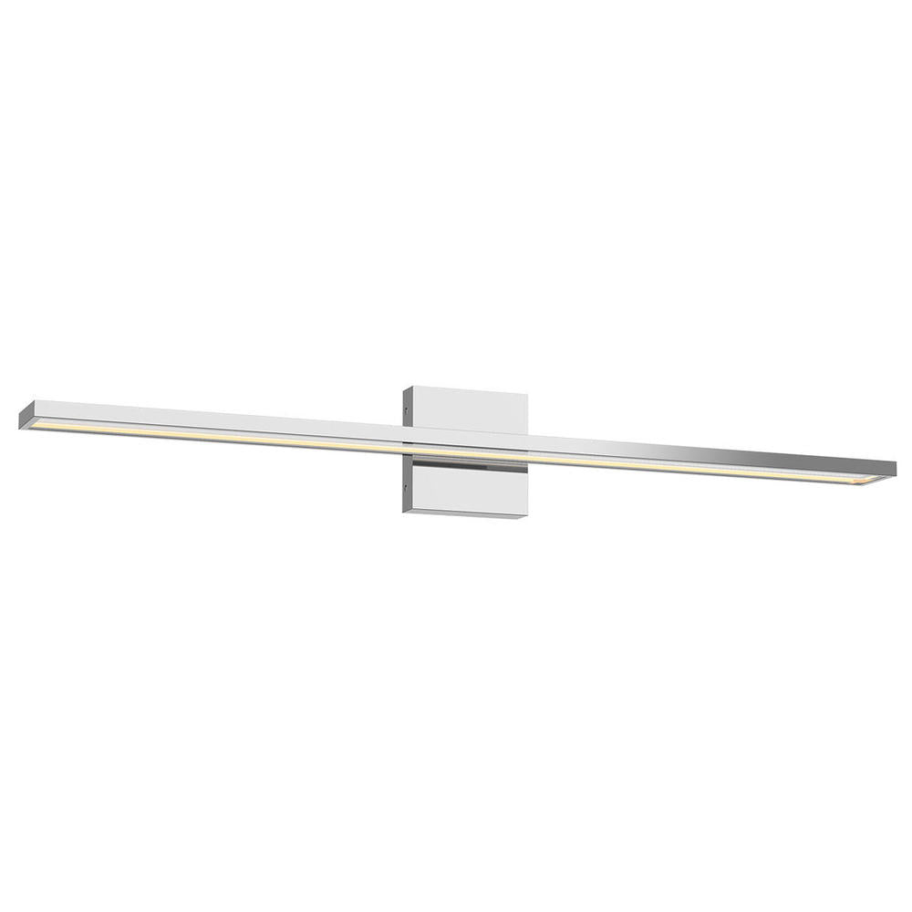 Kuzco VL63636-CH Vanity Light Fixture, UL Damp Rated, Chrome