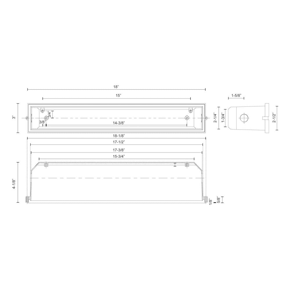 Kuzco Lighting Inc. BRISTOL ER9420-CBOX Landscape Lighting Traditional - Led