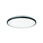 Kuzco Brook FM43311-BK Flush Mount, 11-in Black LED, Circular Steel Base