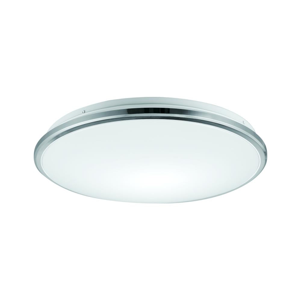 Kuzco Lighting FM43313-CH-5CCT Flush Mount, 24W, Chrome