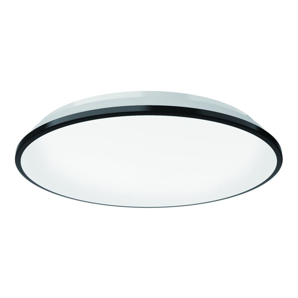 Kuzco Brook FM43315-BK-5CCT Flush Mount, 30W, Black