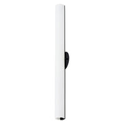 Kuzco WS8332-BK Wall Sconce, 32-in LED, Cylinder White Opal Glass, Black