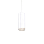 Kuzco Lighting 401431WH-LED Pendant, 9W LED, Cylinder Shape, White