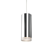 Kuzco Lighting 401432CH-LED Pendant, Chrome LED, 11W Watt, Round Canopy