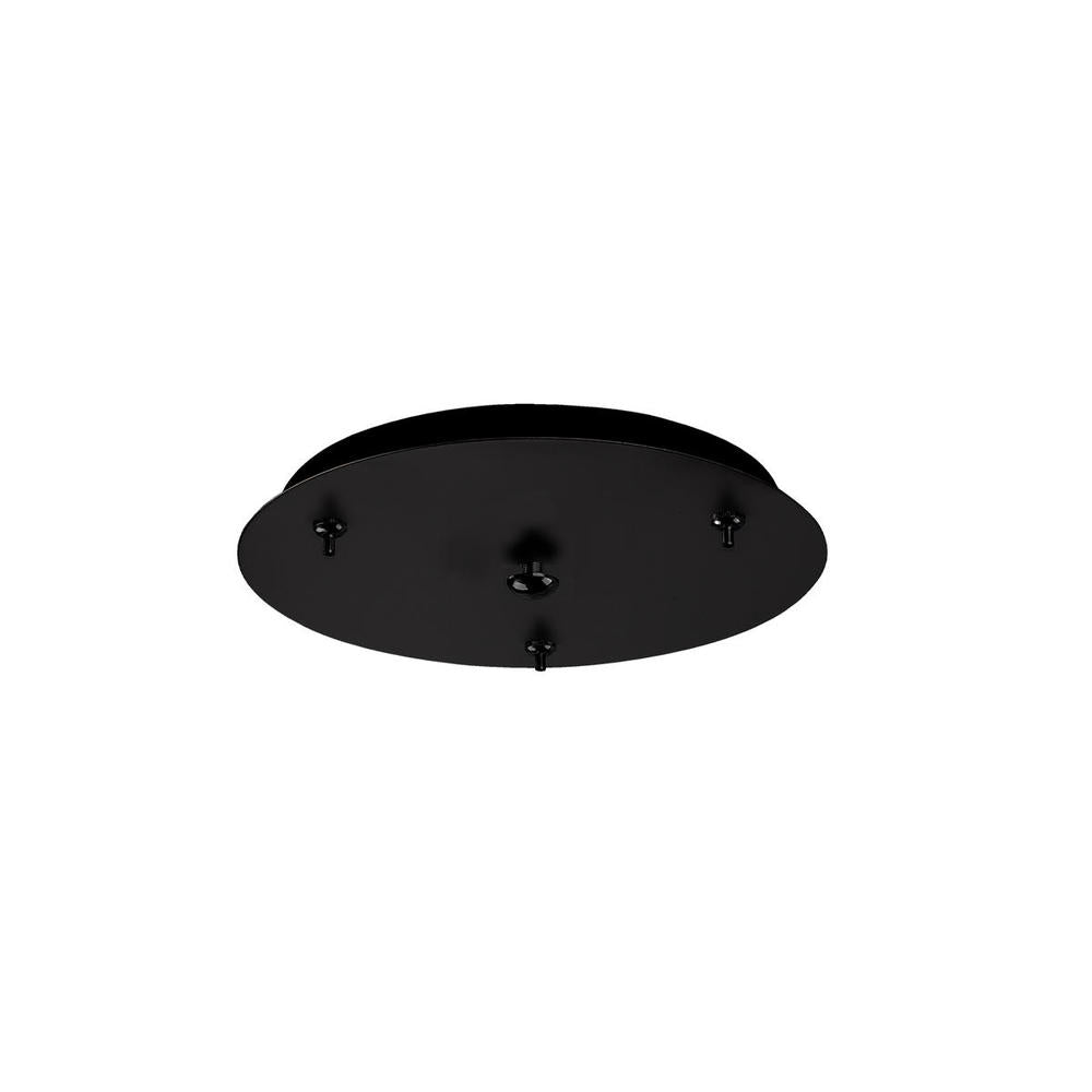 Kuzco Lighting CNP03AC-BK Canopy Light Fixture, LED Canopy, Black