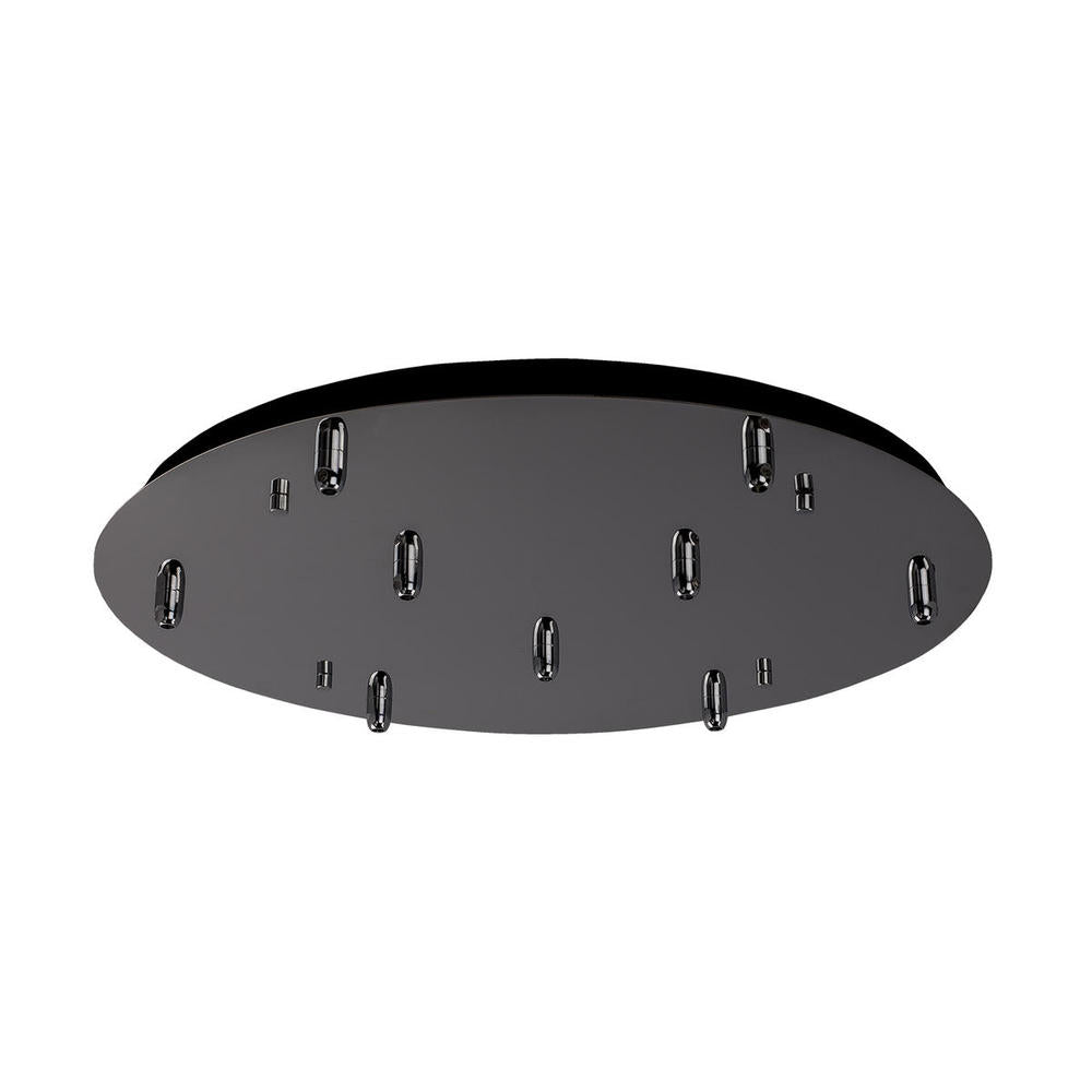 Kuzco CNP09AC-BC LED Canopy, Canopy System, Black Chrome