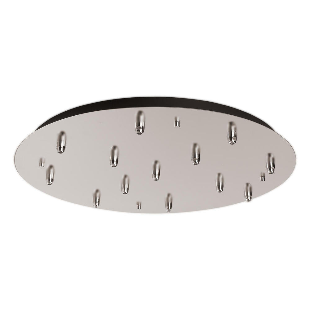 Kuzco CNP13AC-BN LED Canopy, UL Damp Rated, Brushed Nickel