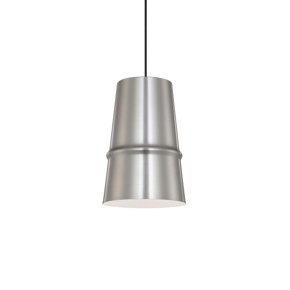 Kuzco Lighting 492208-BN Pendant, 8-in Brushed Nickel