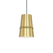 Kuzco Lighting 492208-GD Pendant, 1 Light, Gold Finish, Conical Aluminum Shade