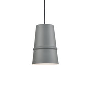 Kuzco 492208-GY Pendant, 1 Light, Powder-Coated, Gray