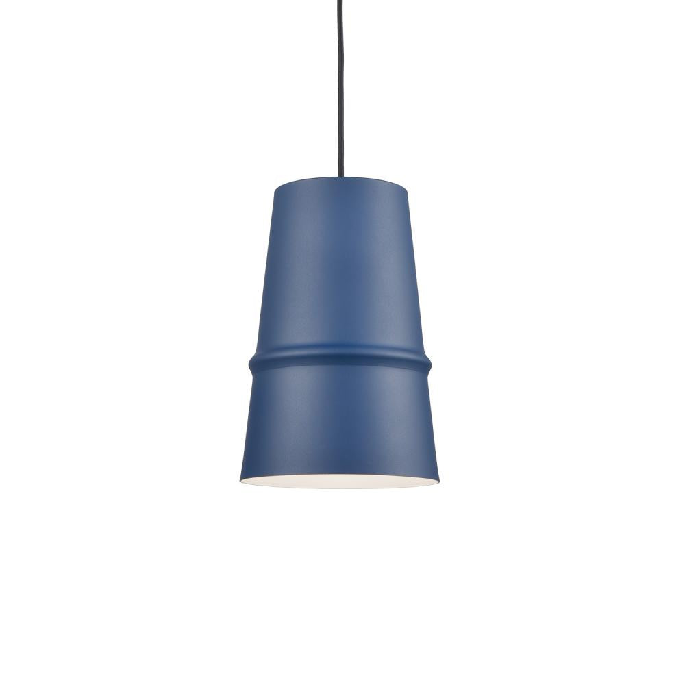 Kuzco Lighting 492208-IB Pendant Light Fixture, UL Damp Rated, Indigo Blue