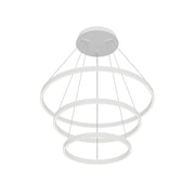 Kuzco Cerchio CH87332-WH 32-in LED Chandelier, UL Listed, White