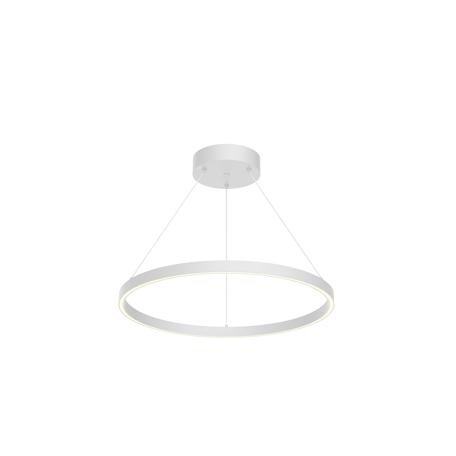 Kuzco Cerchio PD87124-WH-UNV-010 Pendant Light Fixture, LED, White