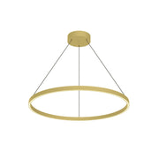 Kuzco Cerchio PD87132-BG-UNV-010 LED Pendant, UL Listed, Brushed Gold