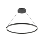 Kuzco Cerchio 36-in Black LED Pendant, UL Listed, Black