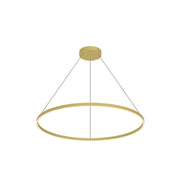 Kuzco Cerchio PD87148-BG-UNV-010 Pendant, 48-in, LED, Brushed Gold