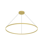Kuzco Cerchio PD87160-BG-UNV-010 Pendant Light Fixture, UL Damp Rated, Brushed Gold