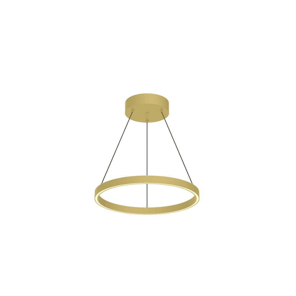 Kuzco Cerchio 18-in PD87718-BG Pendant, LED, Brushed Gold