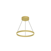 Kuzco Cerchio 18-in PD87718-BG Pendant, LED, Brushed Gold