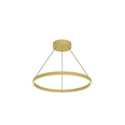 Kuzco Cerchio PD87724-BG Pendant, 24-in Brushed Gold, LED