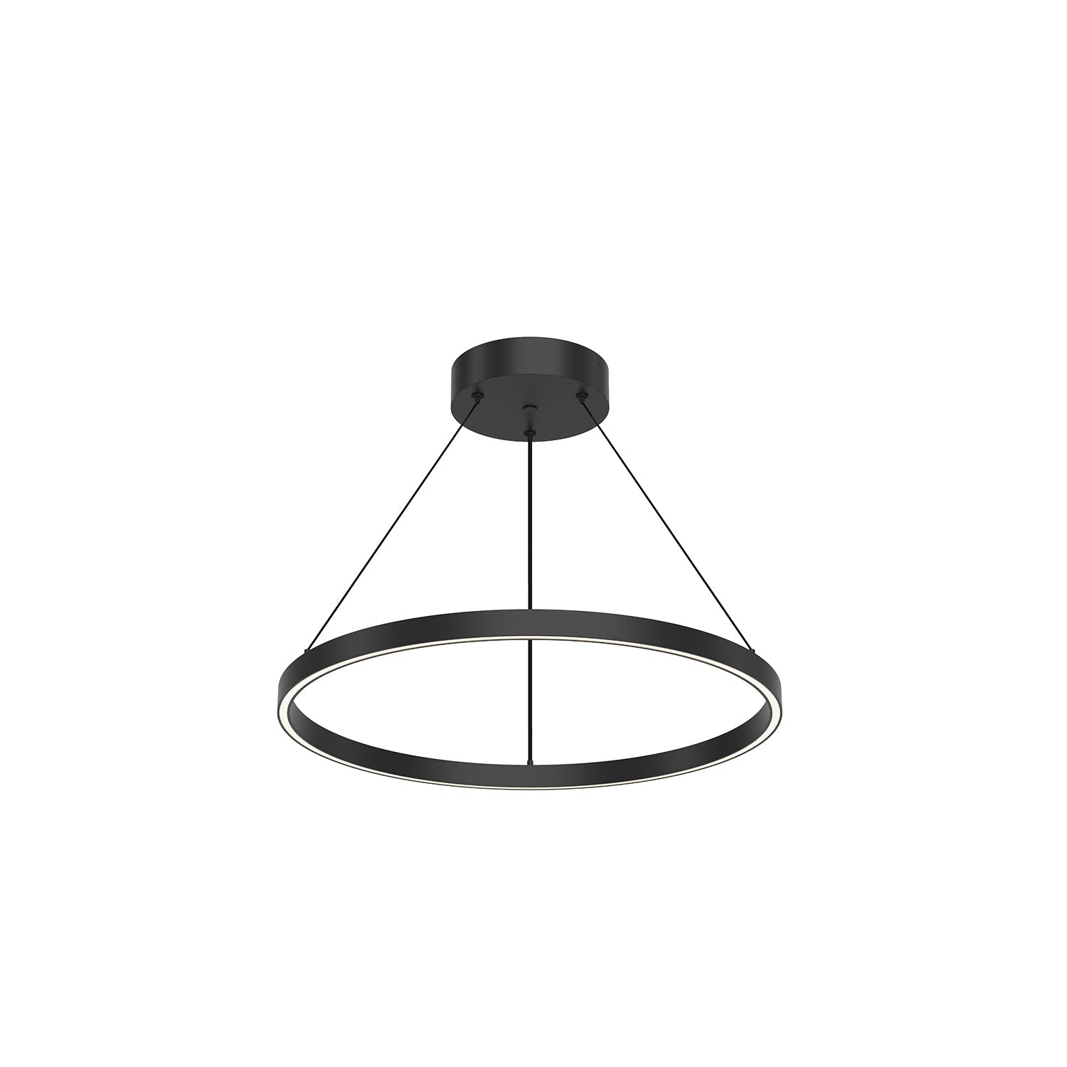 Kuzco Cerchio PD87724-BK-UNV-010 Pendant Light Fixture, UL Listed, Black