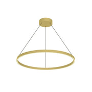 Kuzco Cerchio 32-in Pendant Light Fixture, LED, Brushed Gold