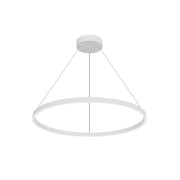 Kuzco Cerchio PD87732-WH-UNV-010 Pendant, White, LED, 32-in