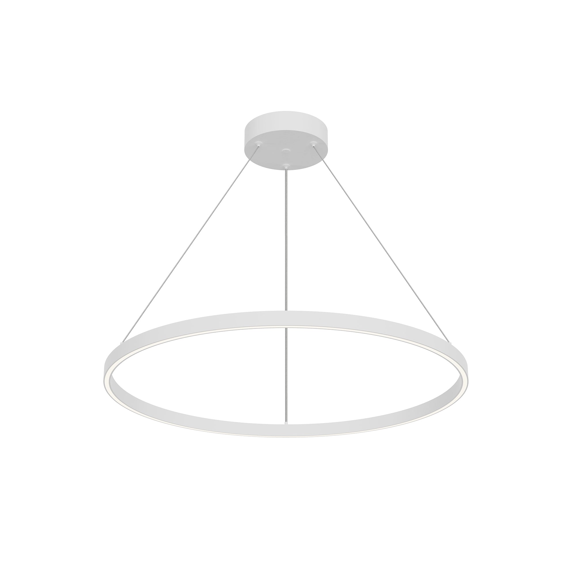 Kuzco Cerchio PD87732-WH-UNV-010 Pendant, White, LED, 32-in