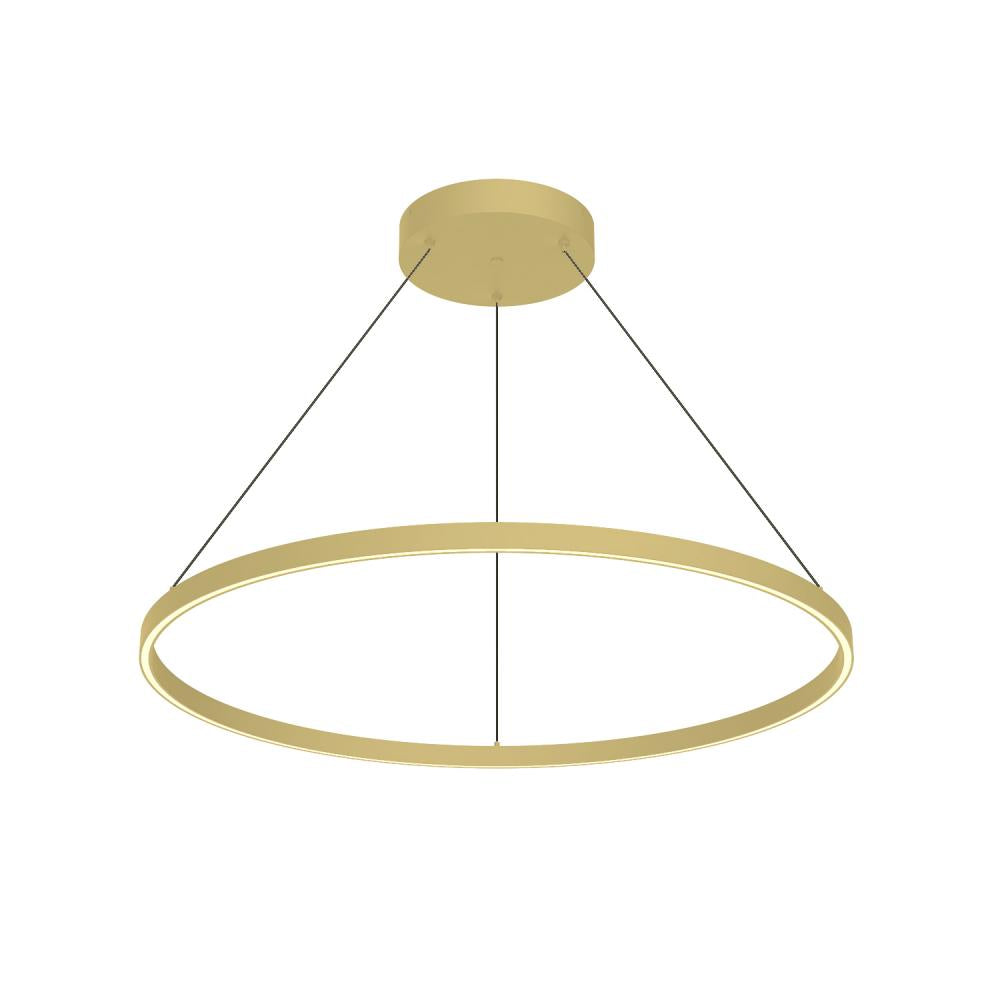 Kuzco Lighting PD87736-BG Pendant Light Fixture, UL Damp Rated, Brushed Gold