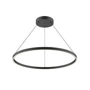 Kuzco Cerchio PD87736-BK Pendant, 36-in Black LED, Matte Powder-Coated Finish
