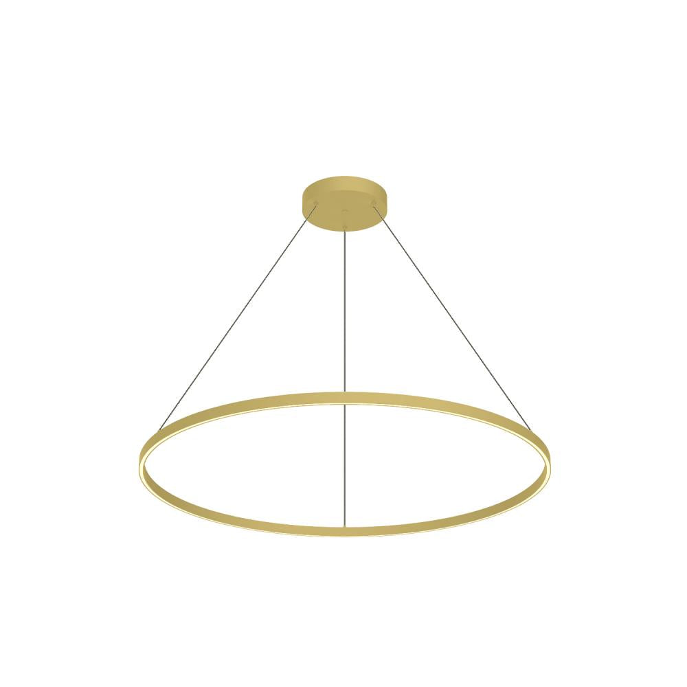 Kuzco Cerchio PD87748-BG Pendant, 125W, LED, Up and Down Light, Brushed Gold
