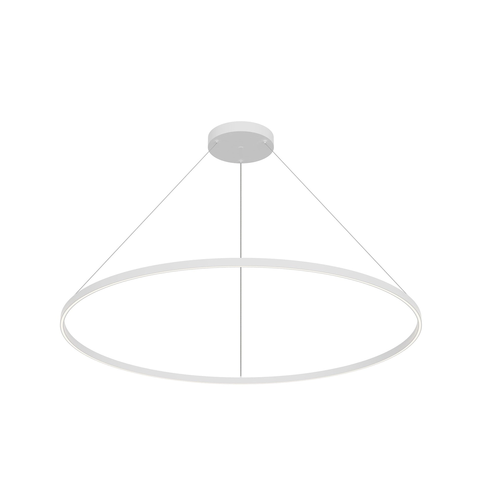 Kuzco Cerchio PD87760-WH-UNV-010 Pendant Light Fixture, UL Listed, White