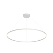 Kuzco Cerchio PD87760-WH Pendant, LED, 60-in, White