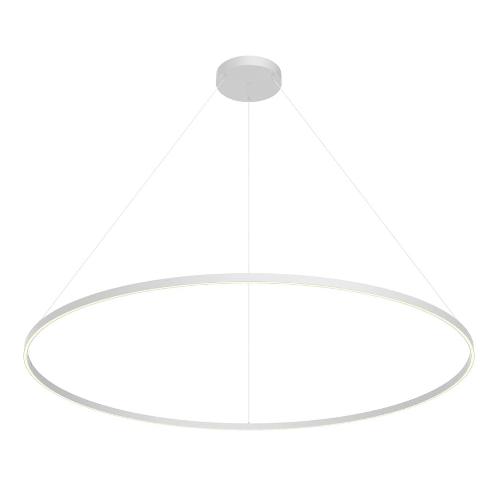 Kuzco Cerchio 72-in White LED Pendant, PD87772-WH, Pendant, 185W, White