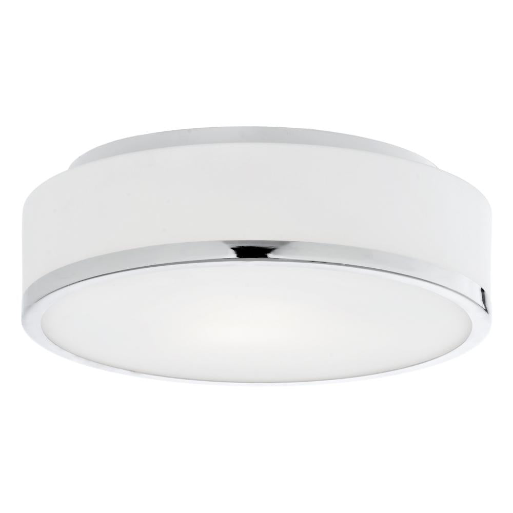 Kuzco Lighting FM6012-CH-5CCT Flush Mount Fixture, UL Damp Rated, Chrome
