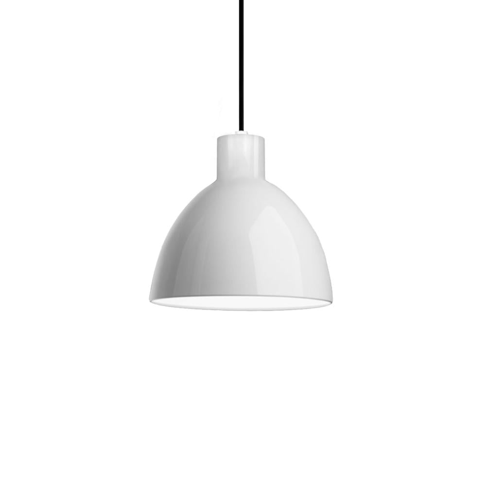 Kuzco PD1706-WG Pendant Light Fixture, UL Damp Rated, Glossy White