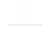 Kuzco Lighting LP14935-WH Chute 35-in White LED Linear Pendant, UL Damp Rated, White