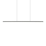 Kuzco Lighting Chute LP14947-BK Linear Pendant, UL Damp Rated, Black