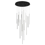 Kuzco Chute MP14932-BK Multi Pendant, 195W Watt, Black