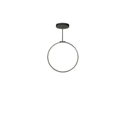 Kuzco Cirque PD82524-BK Pendant Light Fixture, UL Damp Rated, Black