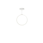 Kuzco Cirque PD82524-WH Pendant Light Fixture, UL Damp Rated, White