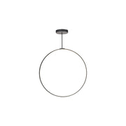 Kuzco Cirque PD82536-BK-UNV-010 Pendant Light Fixture, UL Damp Rated, Black