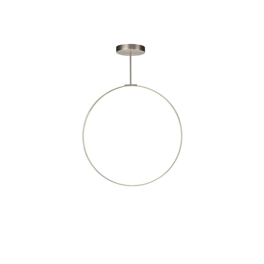 Kuzco Cirque PD82536-BN Pendant Light Fixture, LED, Brushed Nickel