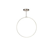 Kuzco Cirque PD82536-BN Pendant Light Fixture, LED, Brushed Nickel