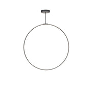 Kuzco Cirque 48-in Black LED Pendant, UL Damp Rated, Black