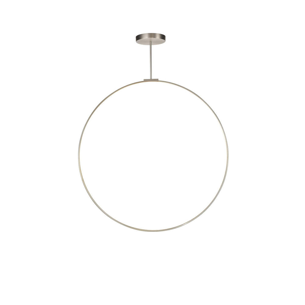 Kuzco Cirque PD82548-BN Pendant Light Fixture, UL Damp Rated, Brushed Nickel