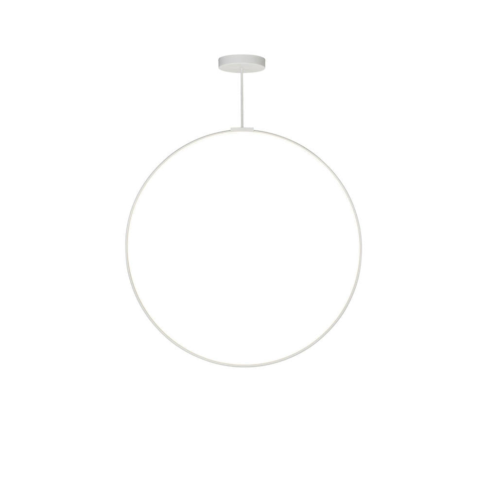 Kuzco Cirque PD82548-WH Pendant Light Fixture, UL Damp Rated, White