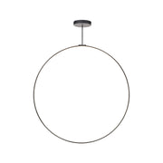 Kuzco Cirque PD82560-BK-UNV-010 Pendant Light Fixture, UL Damp Rated, Black