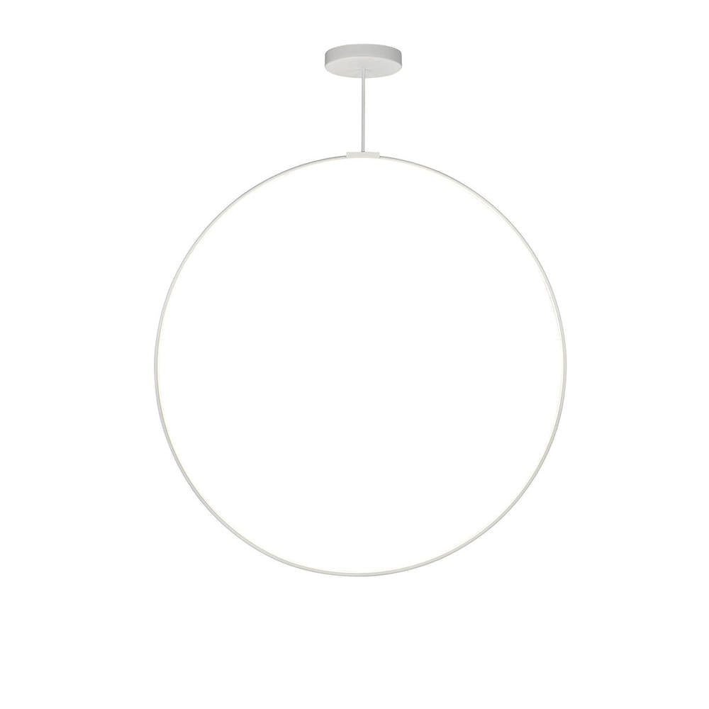 Kuzco Cirque PD82560-WH Pendant Light Fixture, UL Damp Rated, White