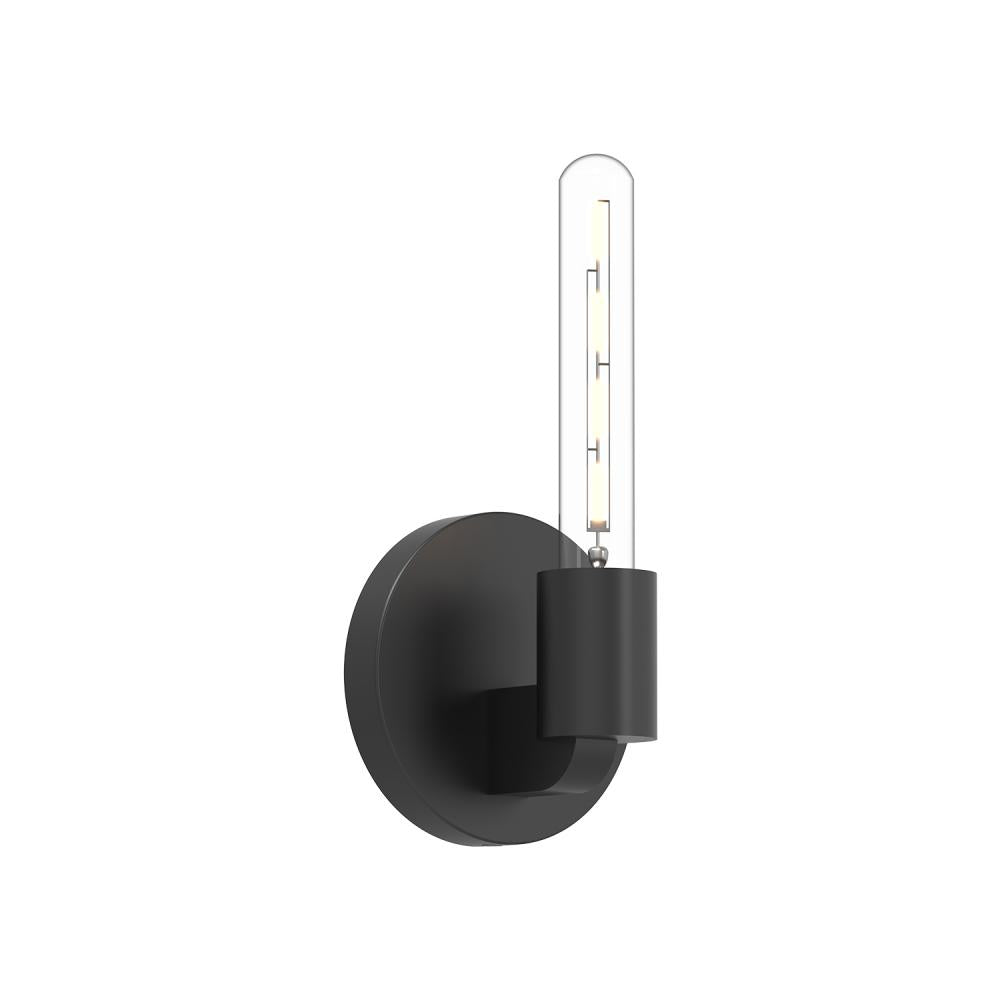 ALORA MOOD Lighting WV607201MB Wall/Vanity Light Fixture, UL Damp Rated, Matte Black